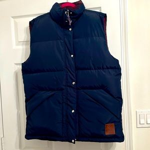 Tory Burch Oversized Down Vest 💙🩵
